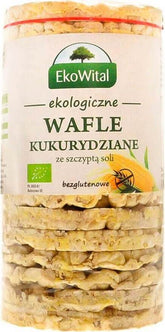 Gaufrettes de maïs au sel sans gluten BIO 110 g EKOWITAL